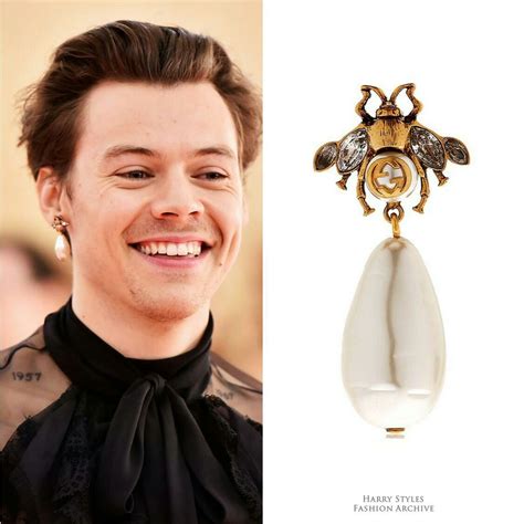 harry styles earrings gucci|Harry Styles Gucci 2021.